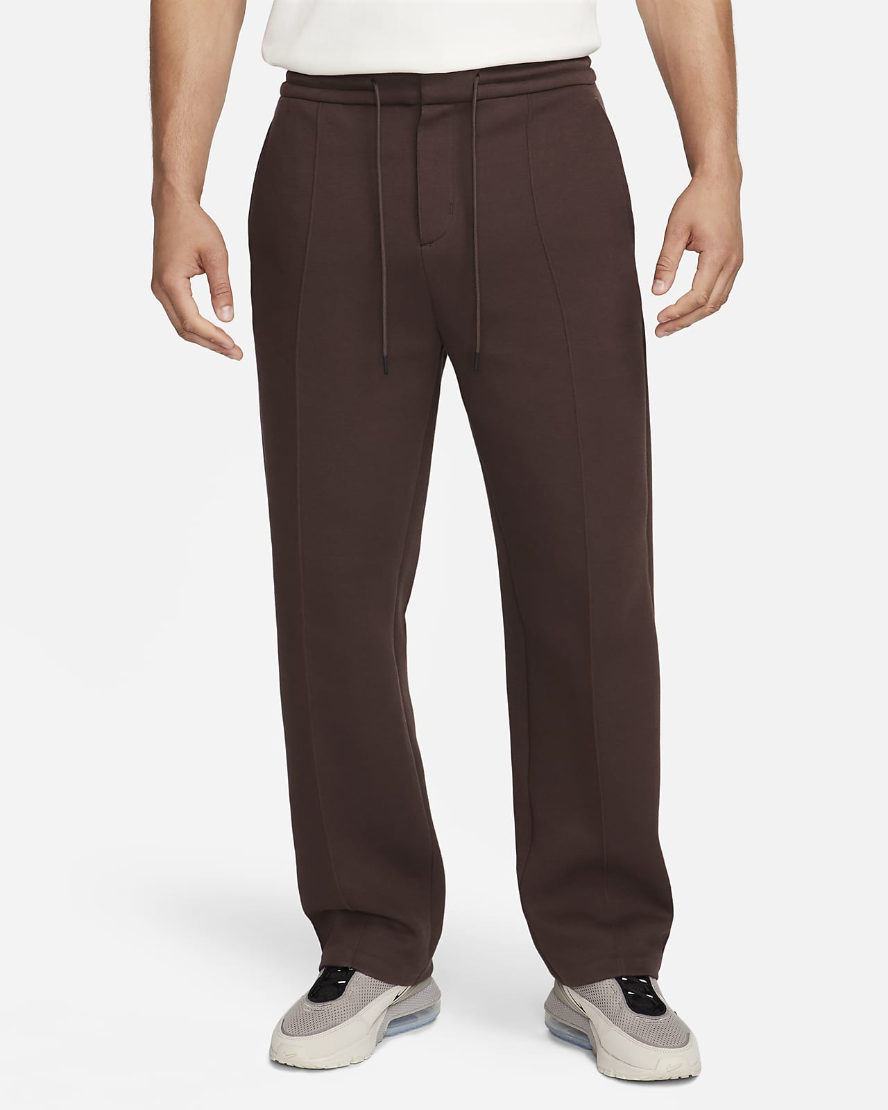 Pantalon de survêtement ample à ourlet ouvert Nike Sportswear Tech Fleece Reimagined pour homme