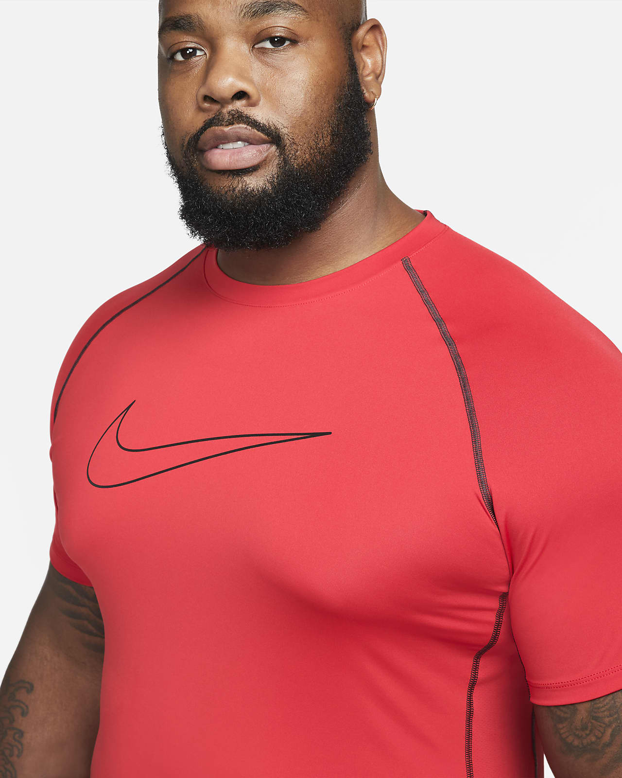 nike pro fitted dri fit shirt