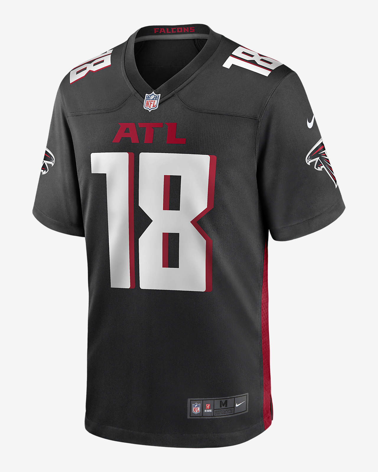 Atlanta Falcons Nike Road Game Jersey White Terrell Mens