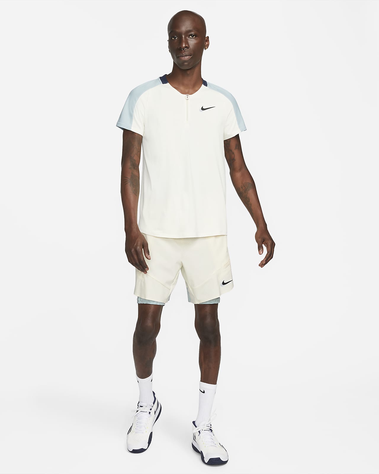 NikeCourt DriFIT Slam Men's 2in1 Tennis Shorts. Nike LU