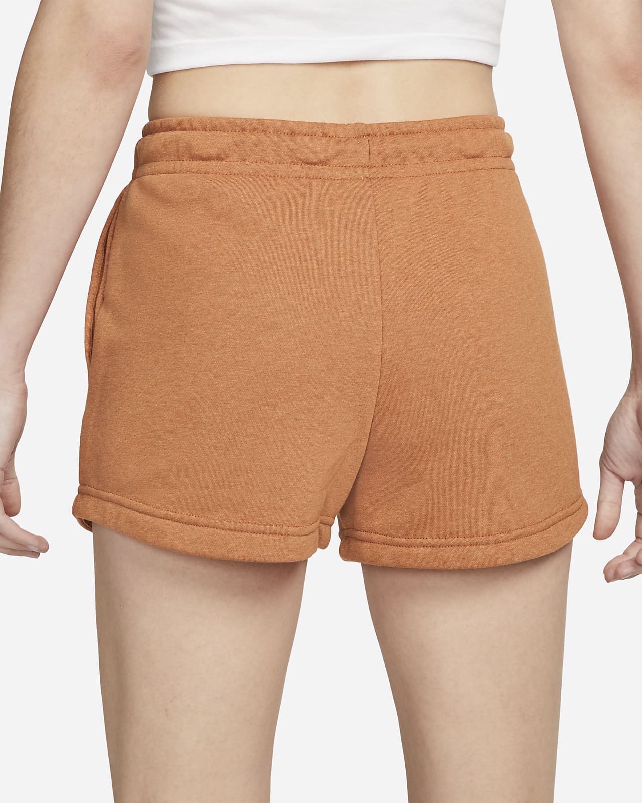 nike terry shorts womens