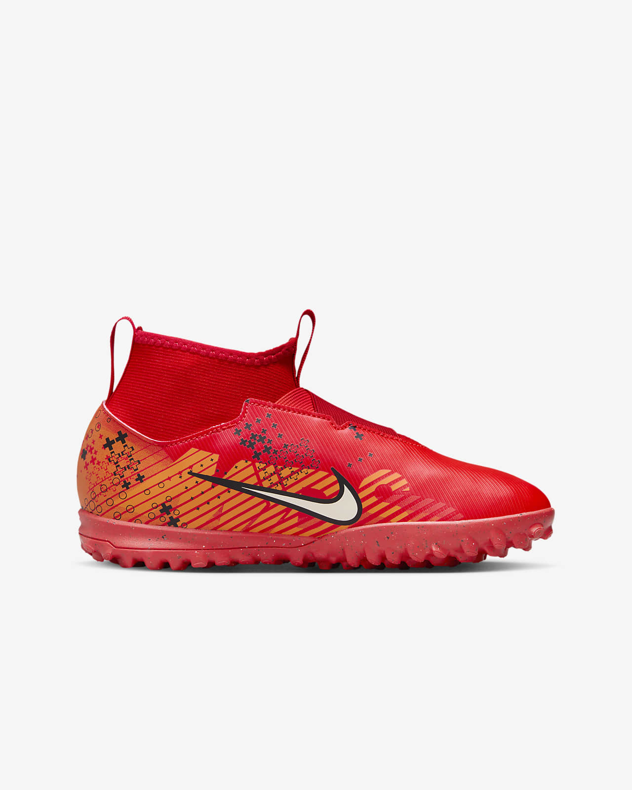 Calzado de f tbol de corte alto TF para ni o talla peque a y grande Nike Jr. Superfly 9 Academy Mercurial Dream Speed
