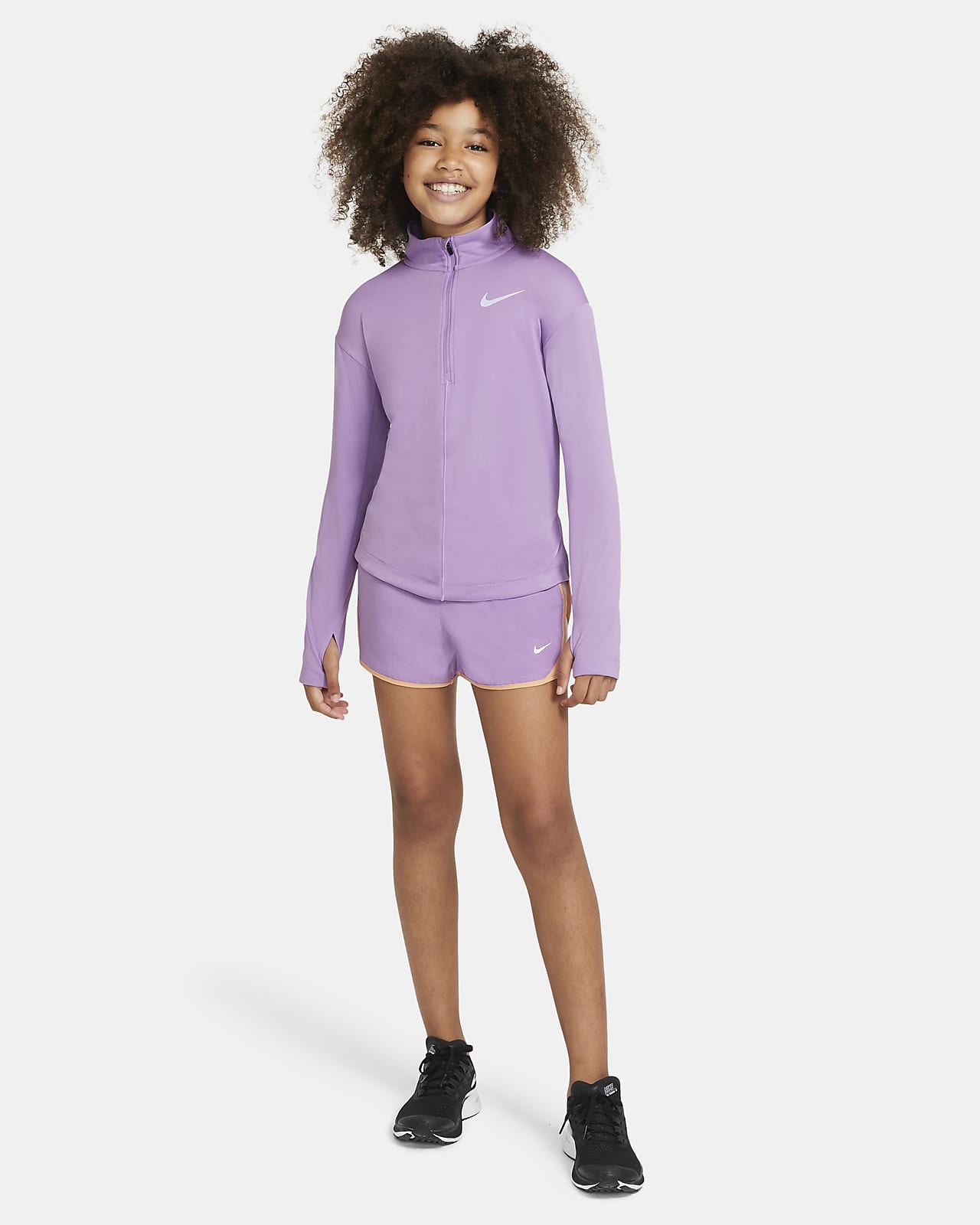 nike kids running top