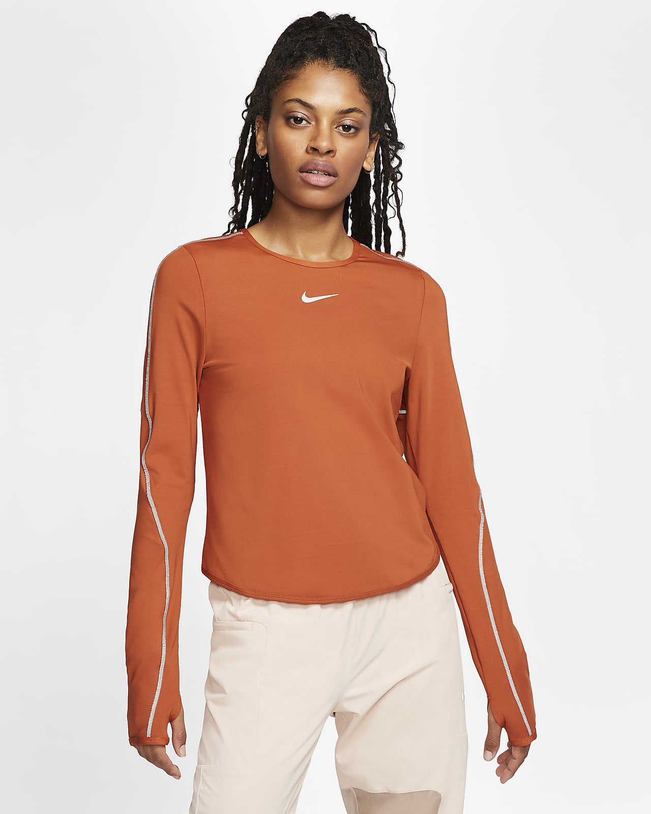 nike long sleeve running top women's