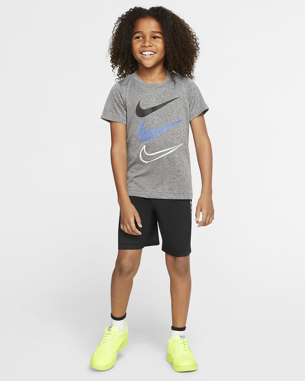famélico rasguño réplica Nike Dri-FIT Little Kids' T-Shirt and Shorts Set. Nike.com