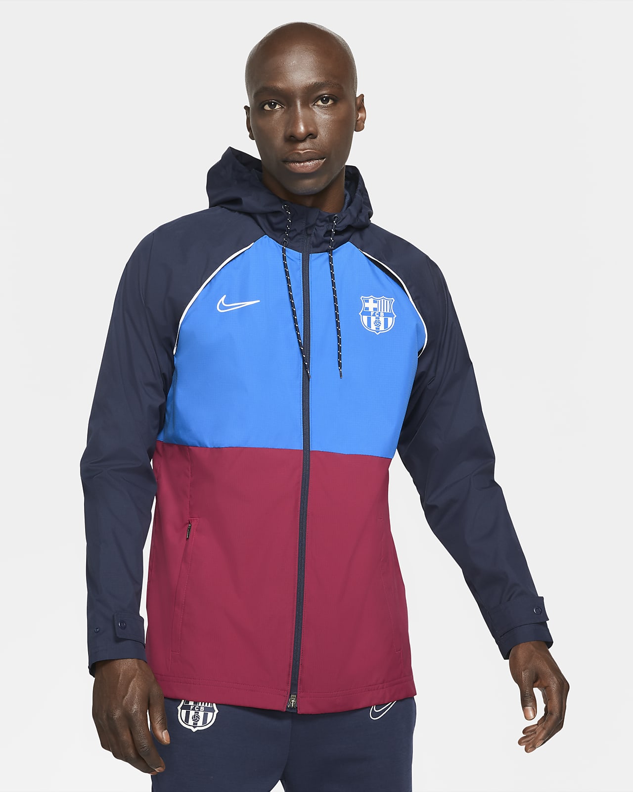 FC Barcelona AWF Men's Soccer Jacket. Nike.com