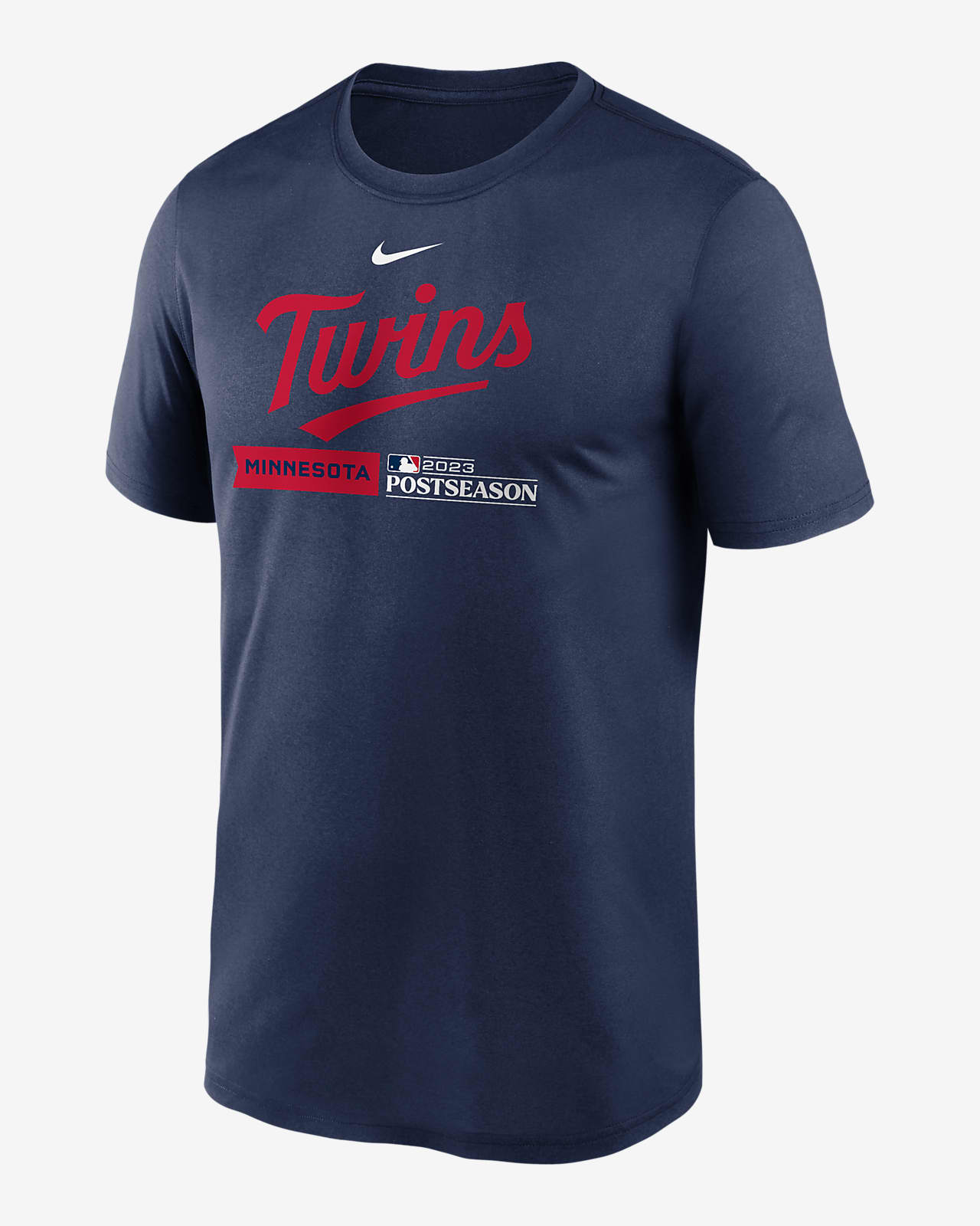 Minnesota Twins 2023 MLB Postseason Dugout Men's Nike Dri-FIT MLB T-Shirt