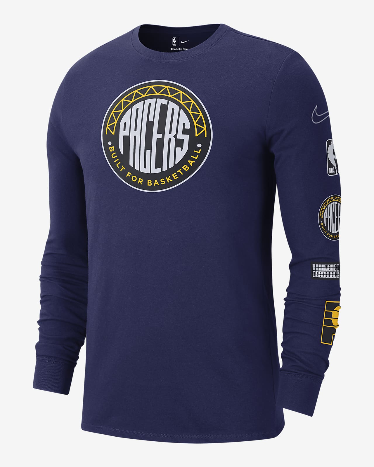 hostilidad nacido Aeródromo Indiana Pacers City Edition Men's Nike NBA Long-Sleeve T-Shirt. Nike.com