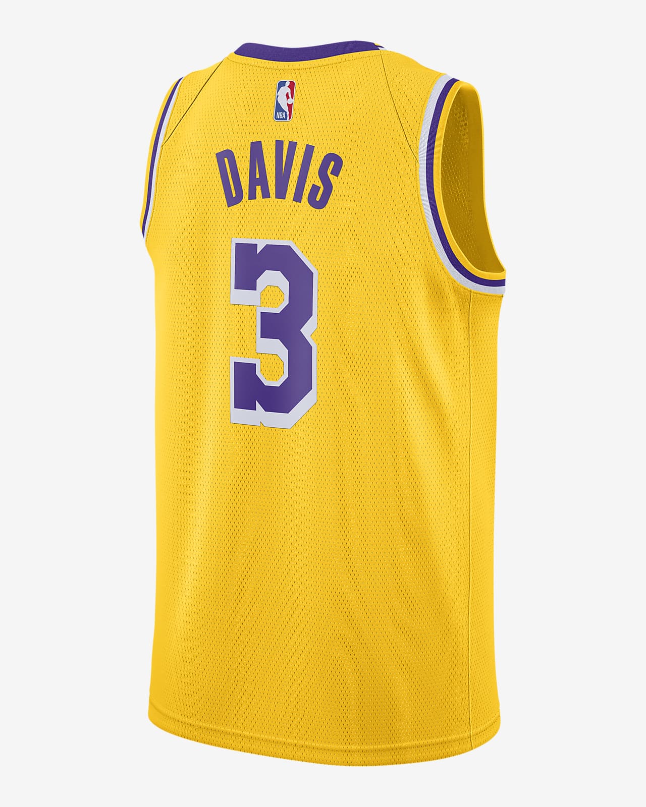Anthony Davis Lakers Icon Edition 2020 Nike NBA Swingman Jersey. Nike ID