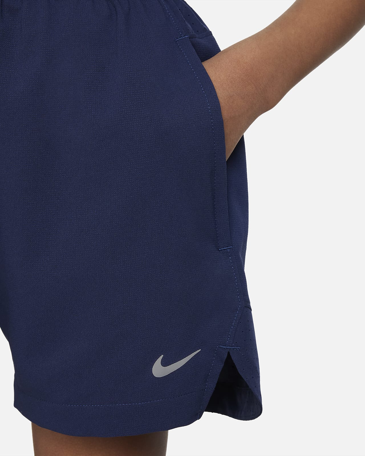 boys nike navy shorts