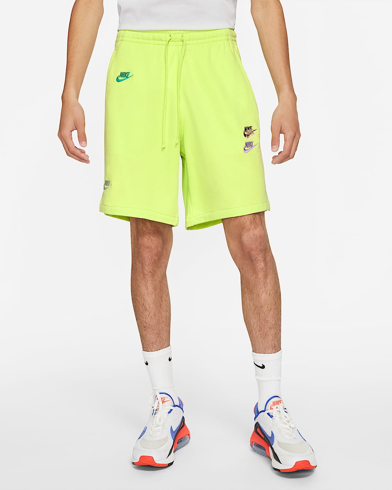nike french terry short