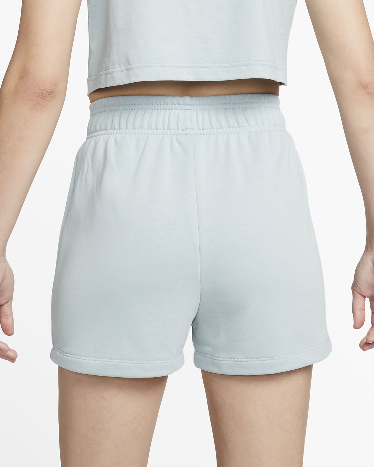 women's nike sportswear fleece shorts
