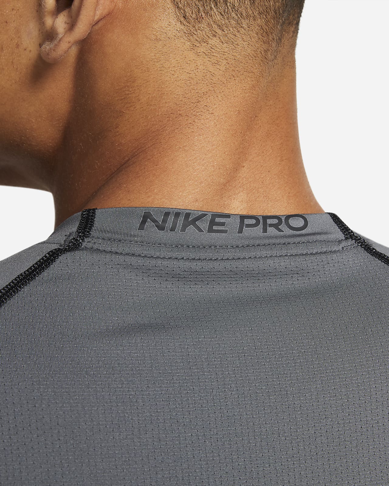 Nike Pro Dri-FIT T-Shirt Homme, Noir/Gris Fonce, XL : : Mode
