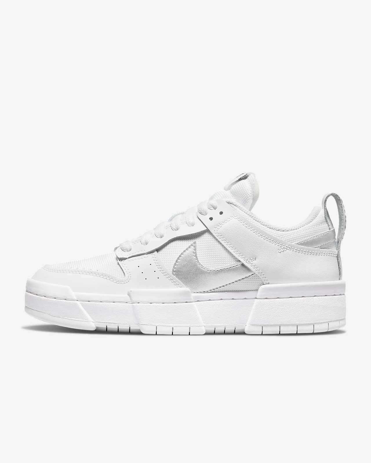 nike dunk low disrupt white and grey