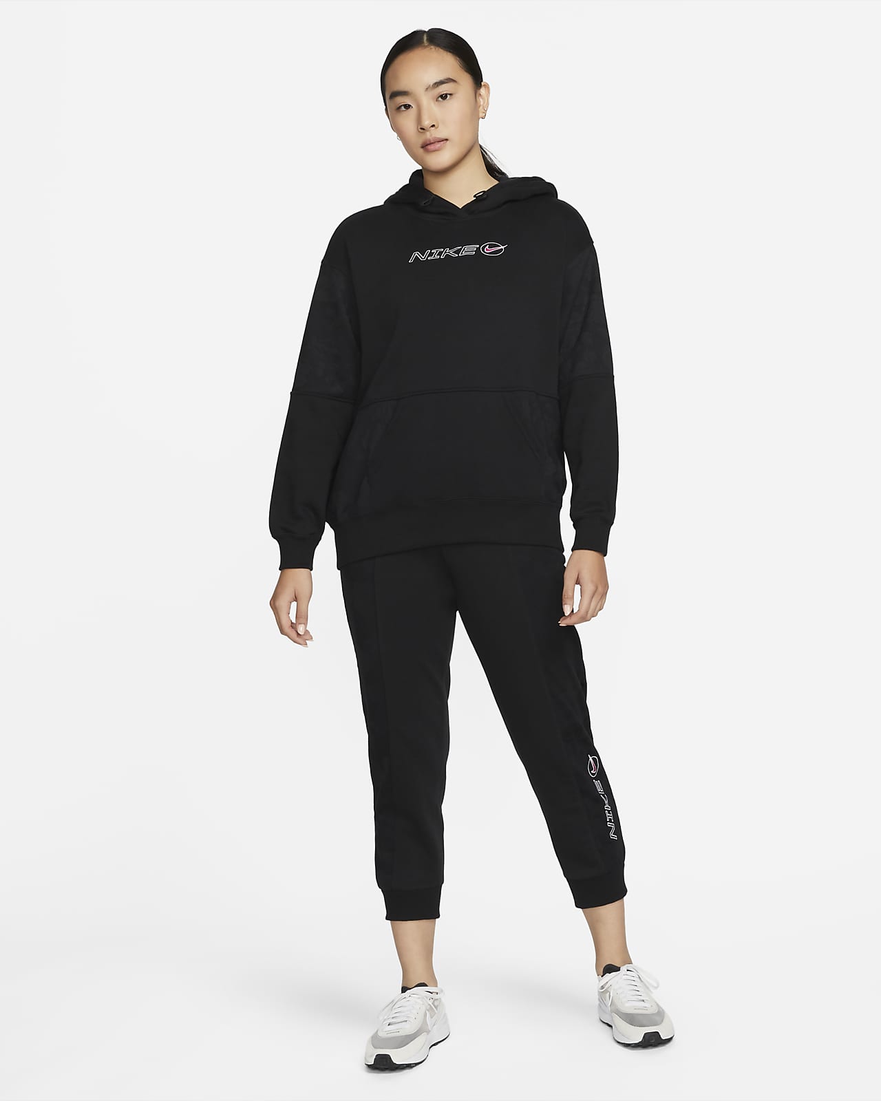 nike women's sportswear icon clash fleece crewneck sweatshirt