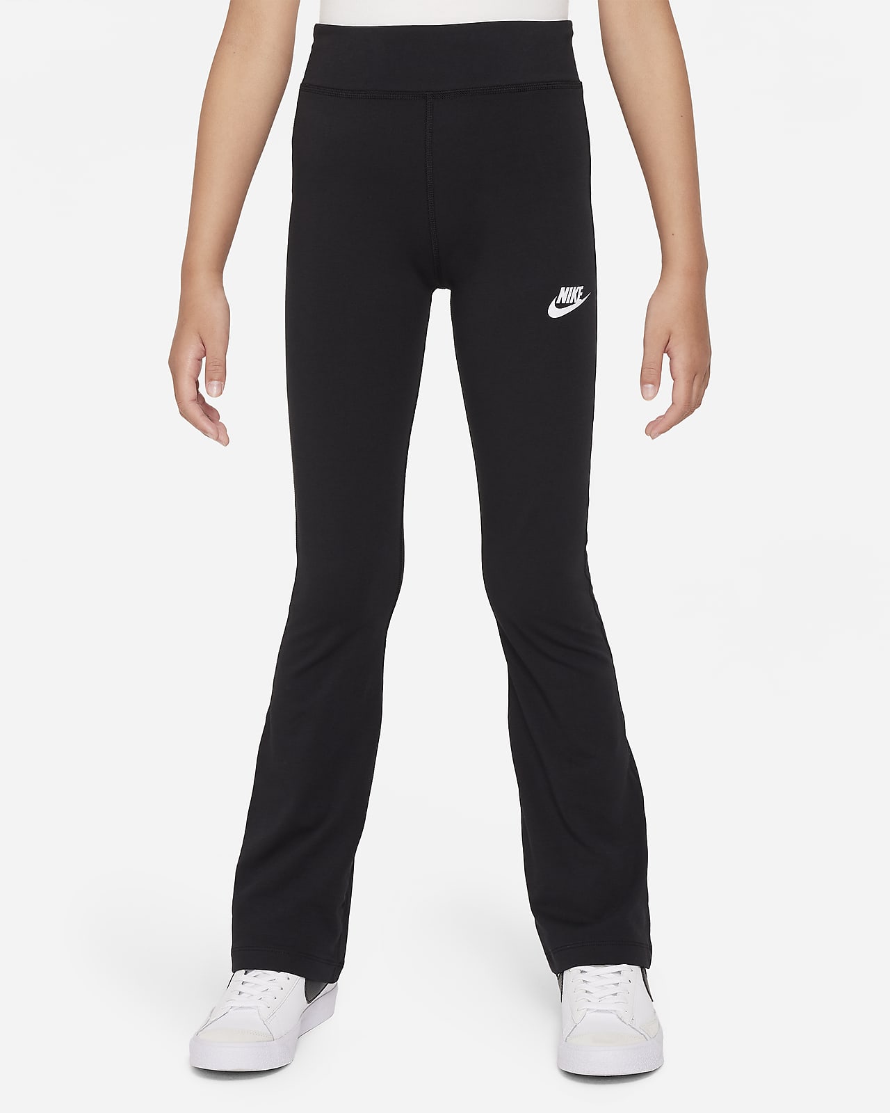 Nike Sportswear Favorites mønstret leggings med sleng til store barn (jente)
