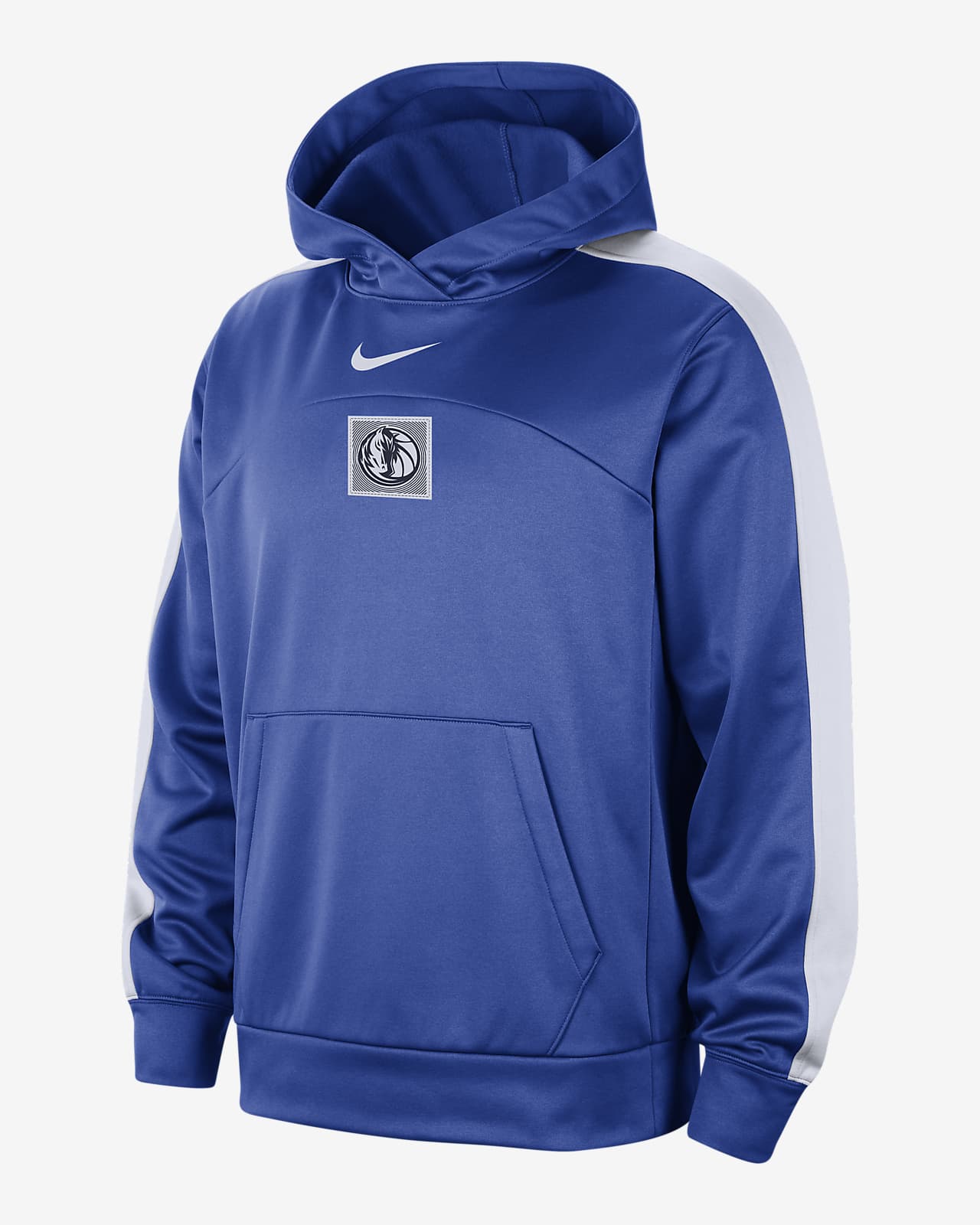 Nike Men's Dallas Mavericks Royal Fleece Pullover Hoodie, Large