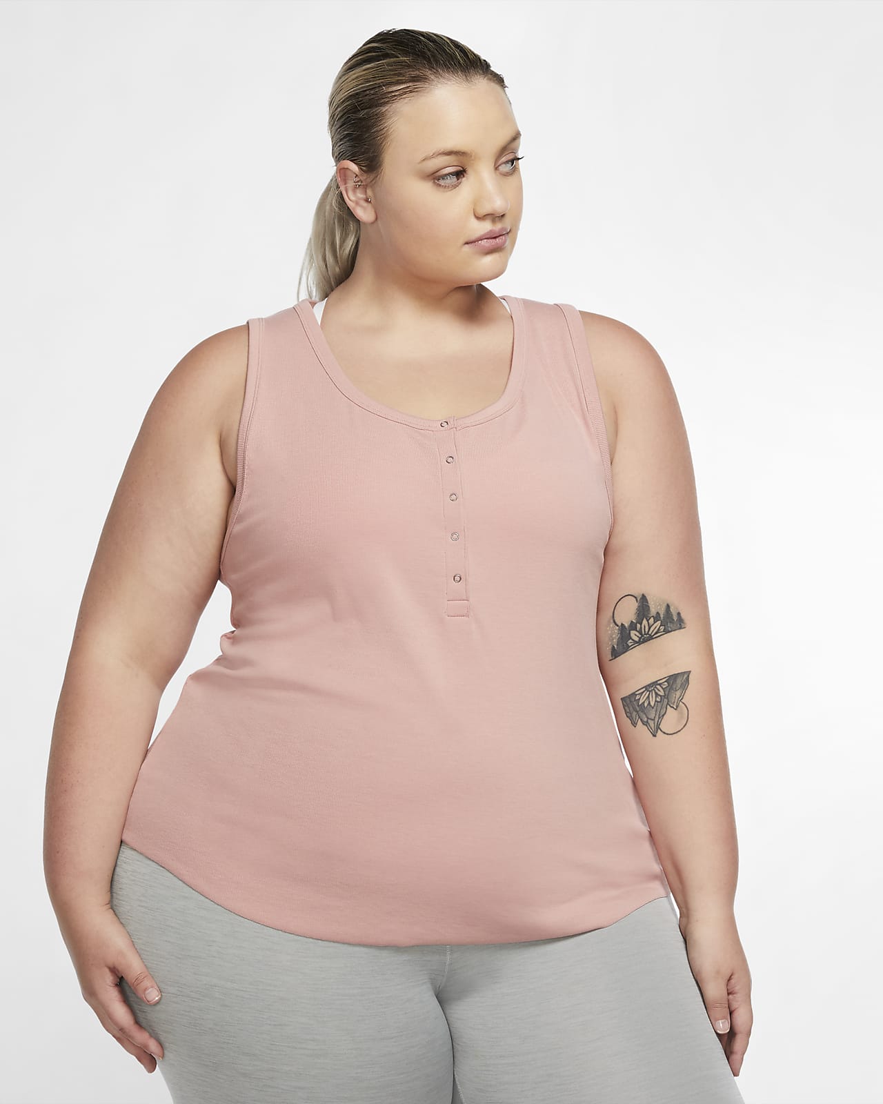 Nike Yoga Women's Henley Tank (Plus 