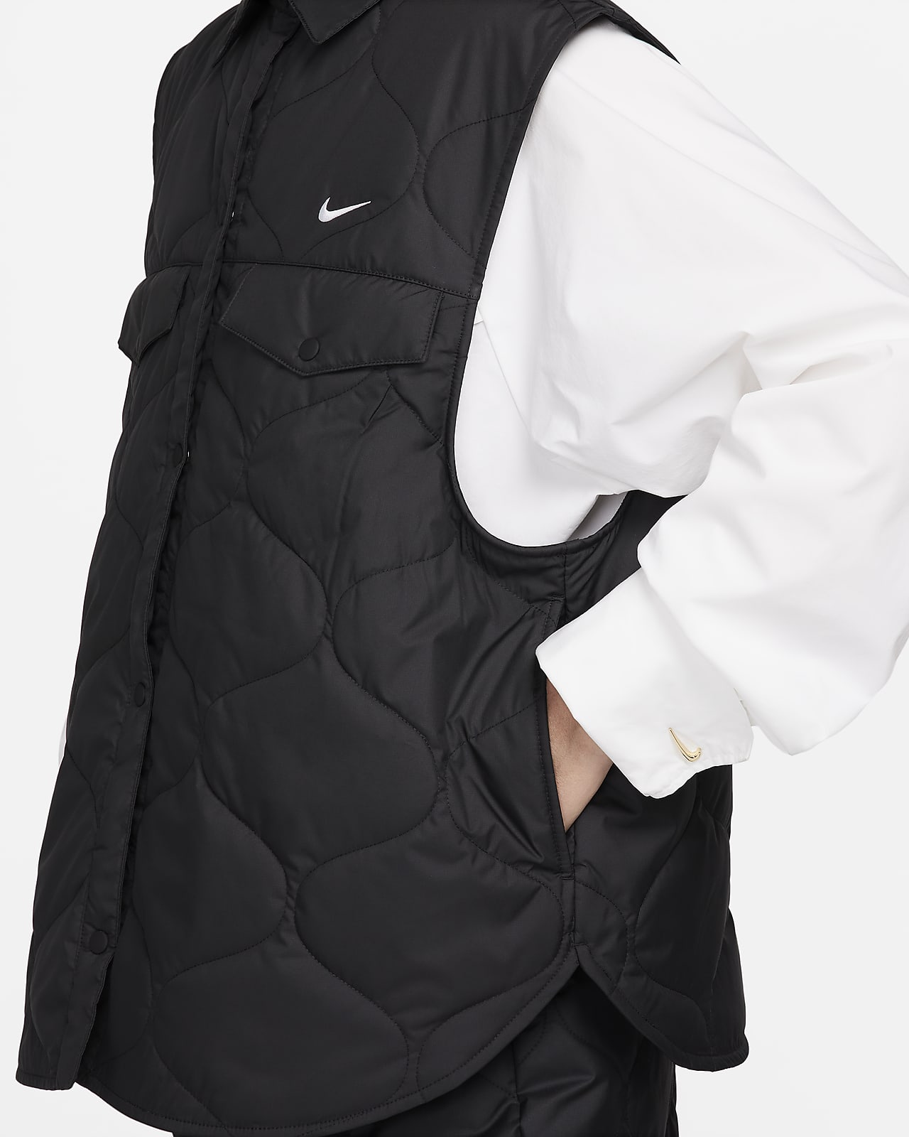 Women's Vests Nike Black Sportswear Tops