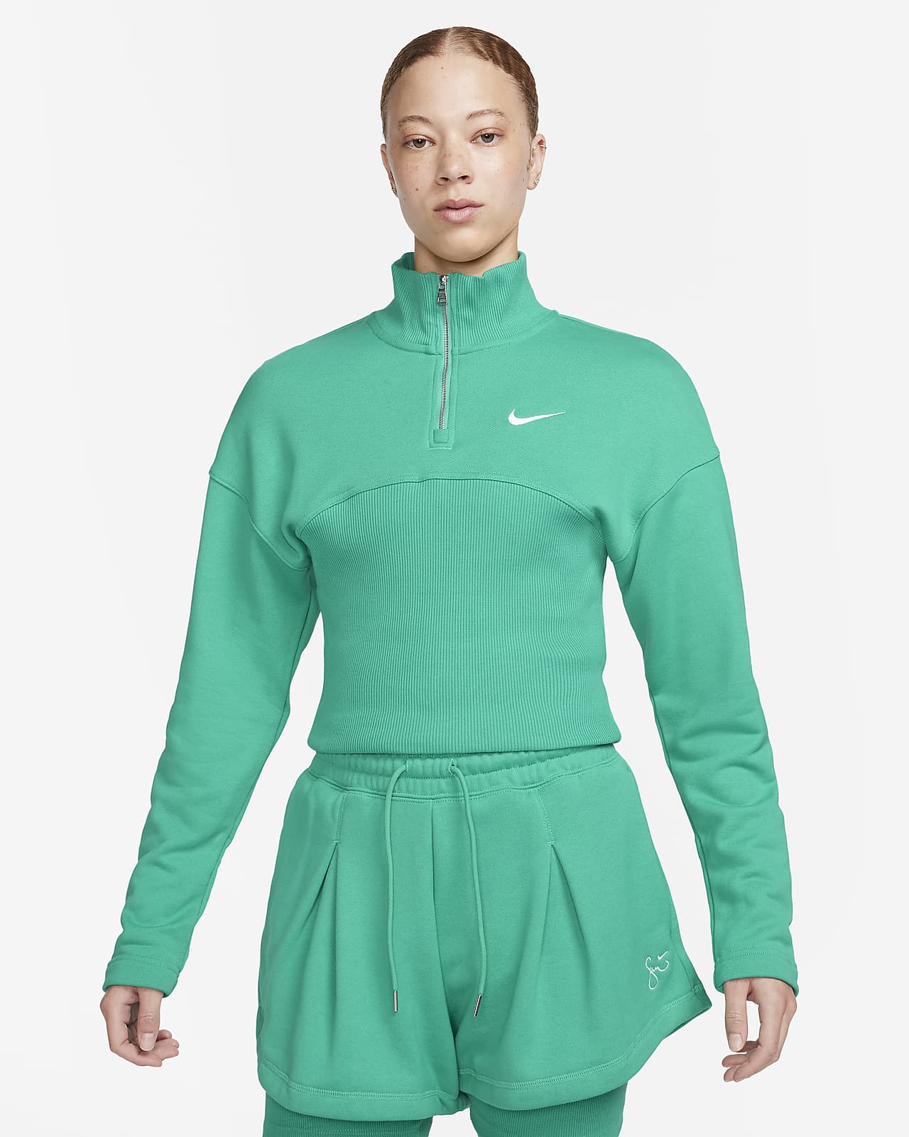 Serena Williams Design Crew Women's 1/4-Zip Fleece Top.