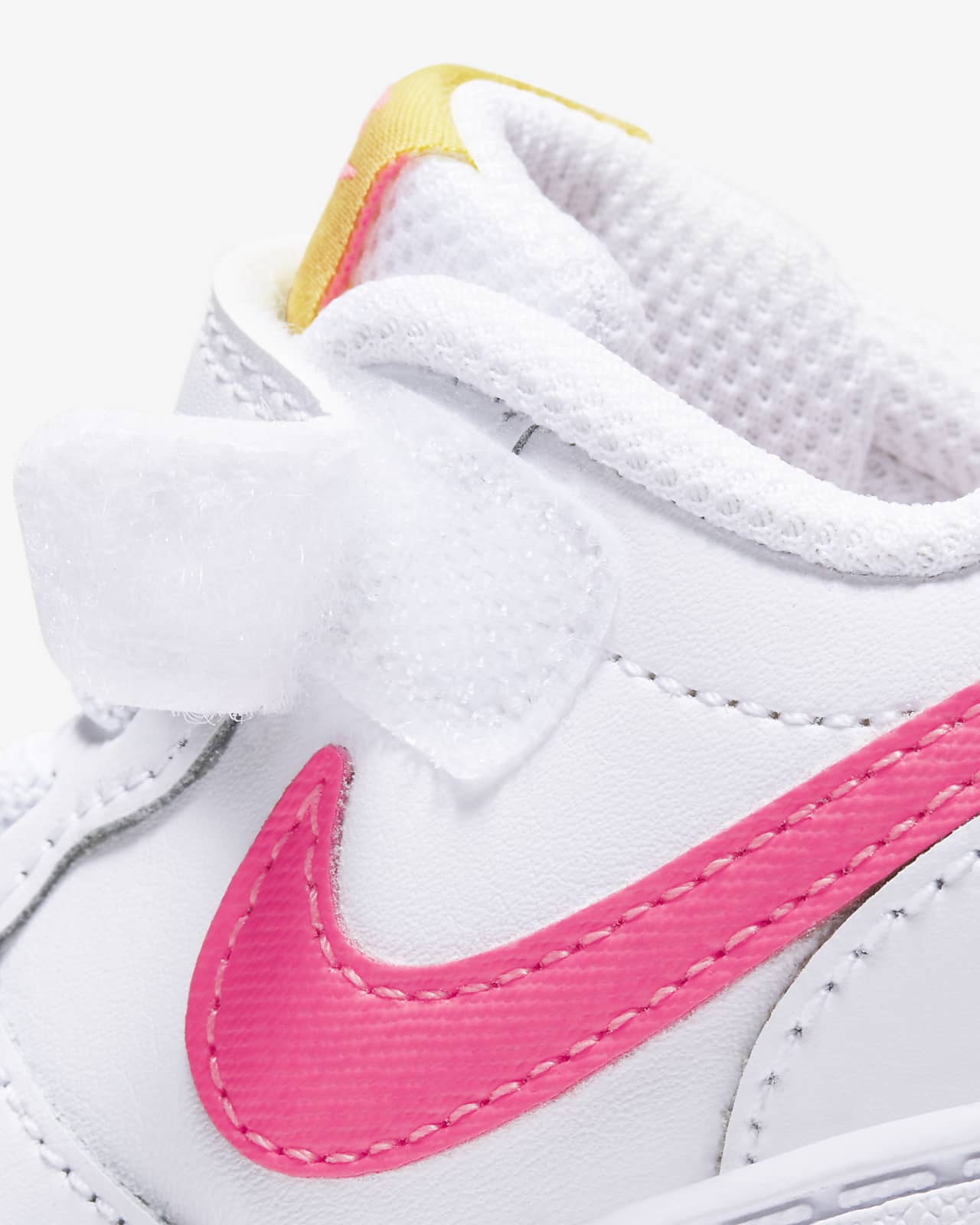 nike court borough low infant white