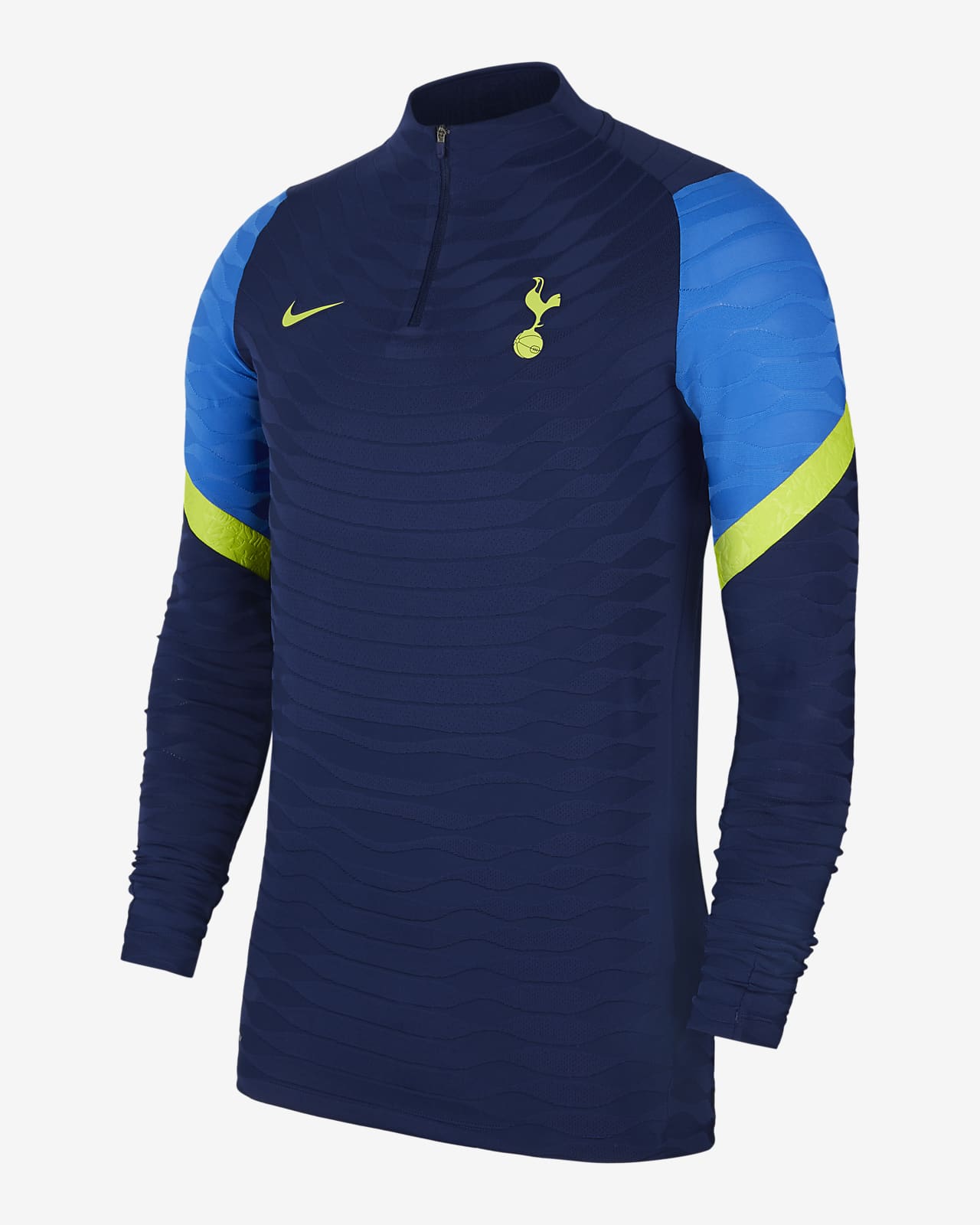 Tottenham Hotspur T-Shirt Officiel Entraînement Homme - Polyester Respirant, Blason Tissé, Look Supporters Authentique