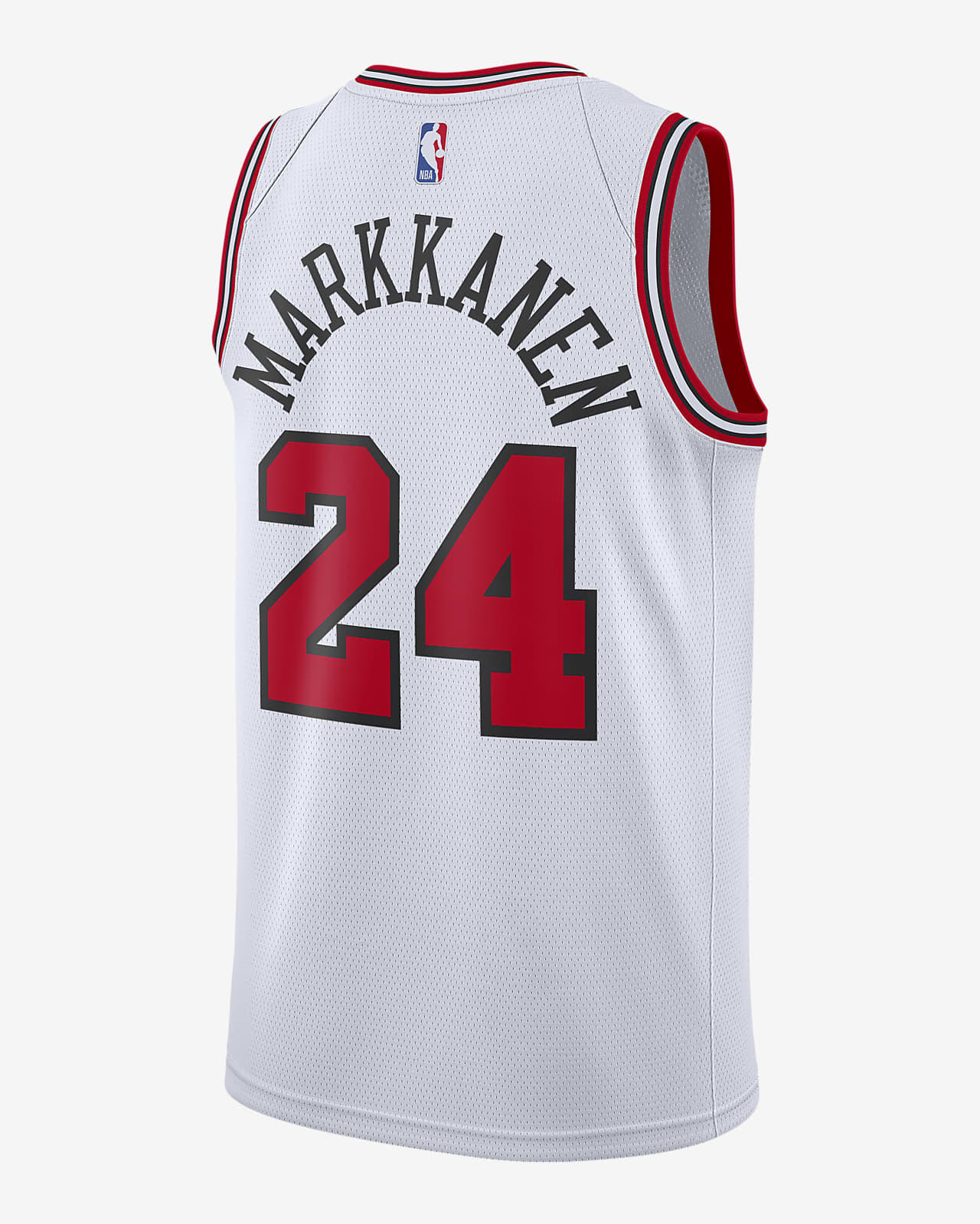 Lauri Markkanen Bulls Association Edition 2020 Nike NBA Swingman Jersey ...