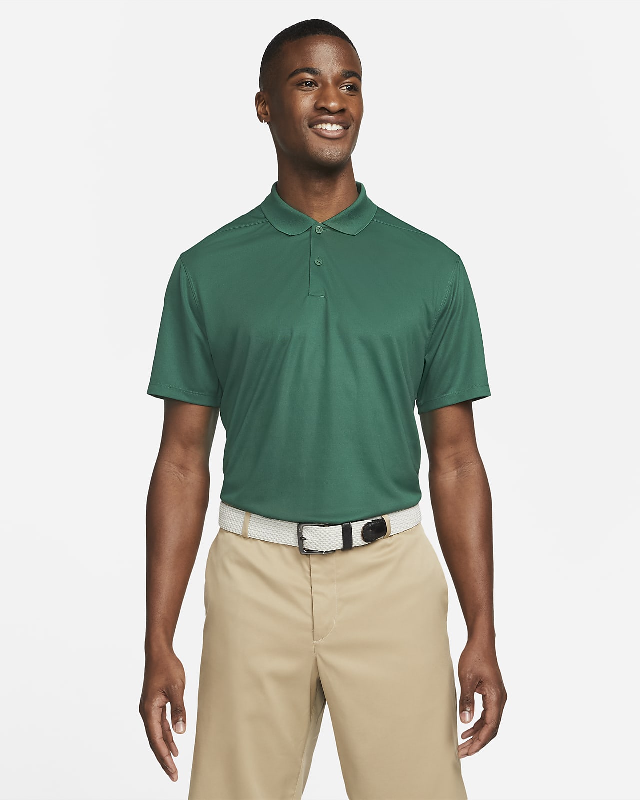 Ralph Lauren Mens Custom Slim Fit Short Sleeve Stripe Crest Country italia M-xxl - Green - XL