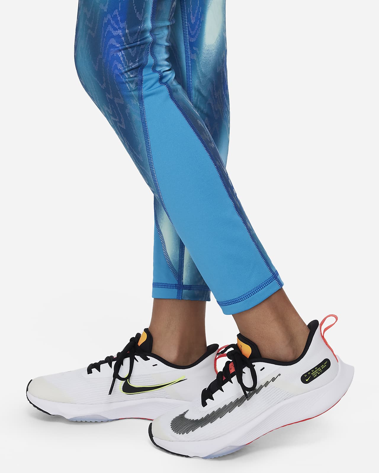 Nike Pro Dri-FIT Icon Big Kids' (Girls') Warm Printed Leggings. Nike .com