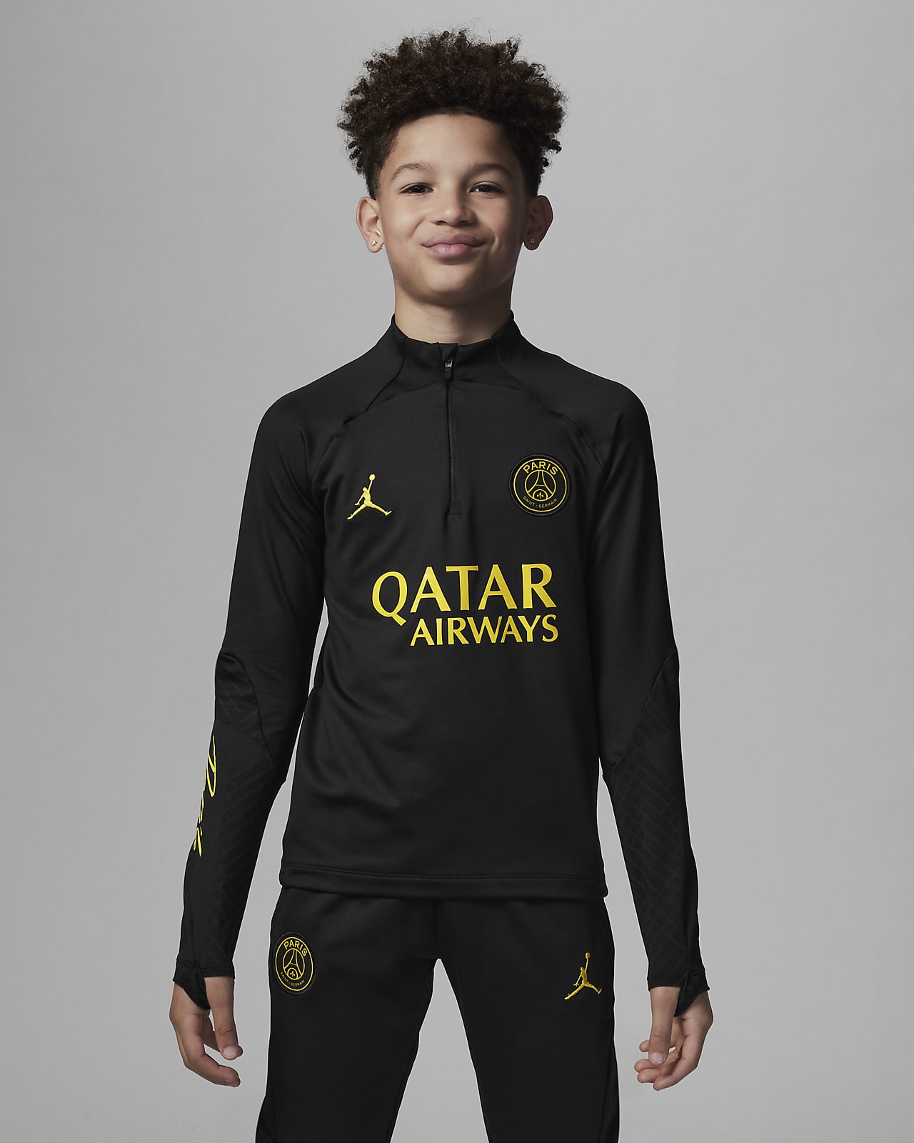 Maglia da calcio per allenamento Jordan Dri-FIT Paris Saint-Germain Strike – Ragazzi