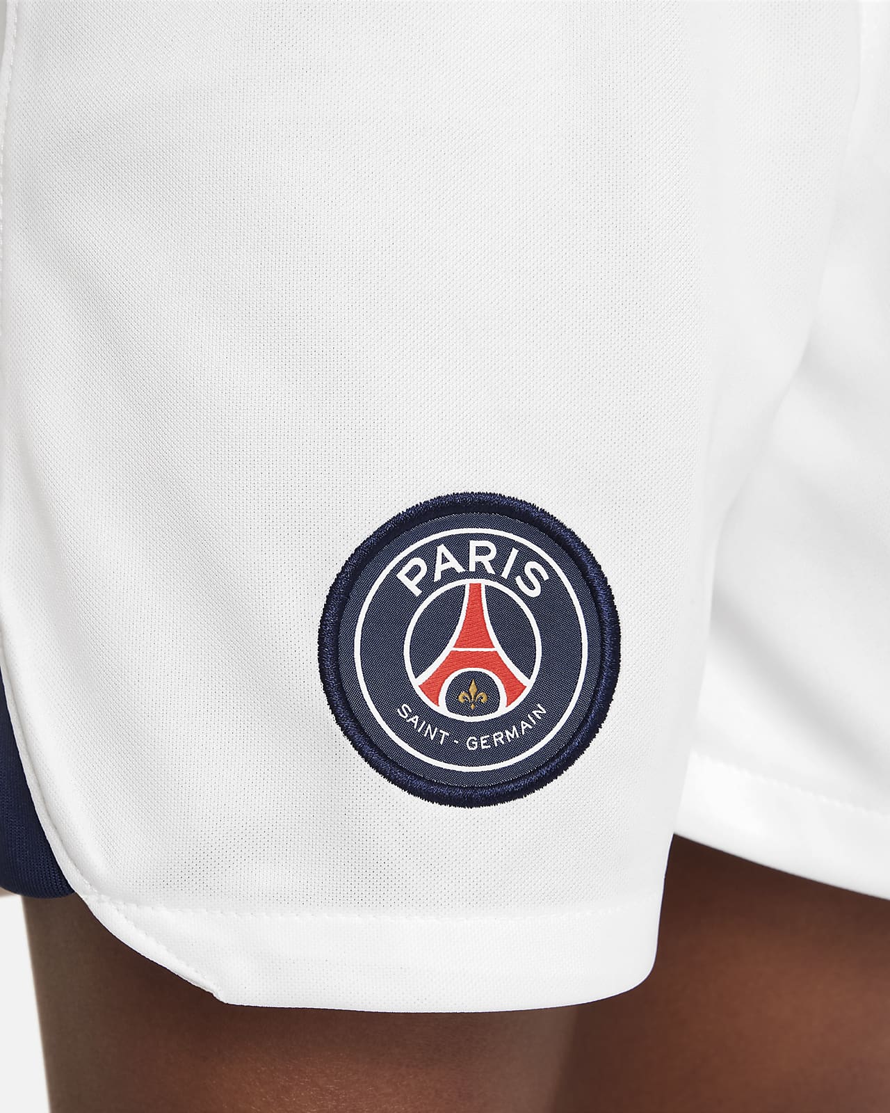 Nike Paris Saint-Germain Strike Maillot d'Entraînement 2023-2024 Enfants  Blanc Bleu Foncé Or 