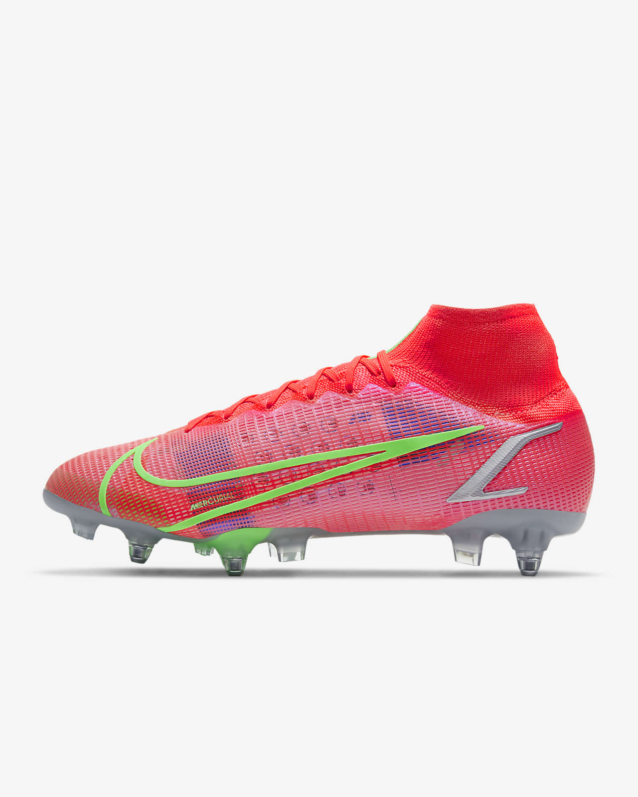 nike red and white football boots