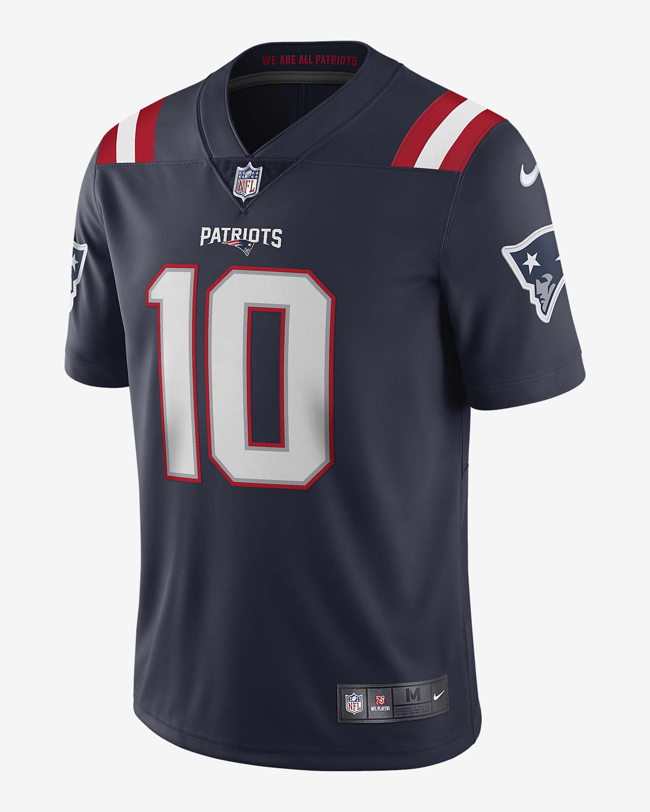 NFL New England Patriots Nike Vapor Untouchable (Mac Jones) Limited Football Jersey. Nike.com