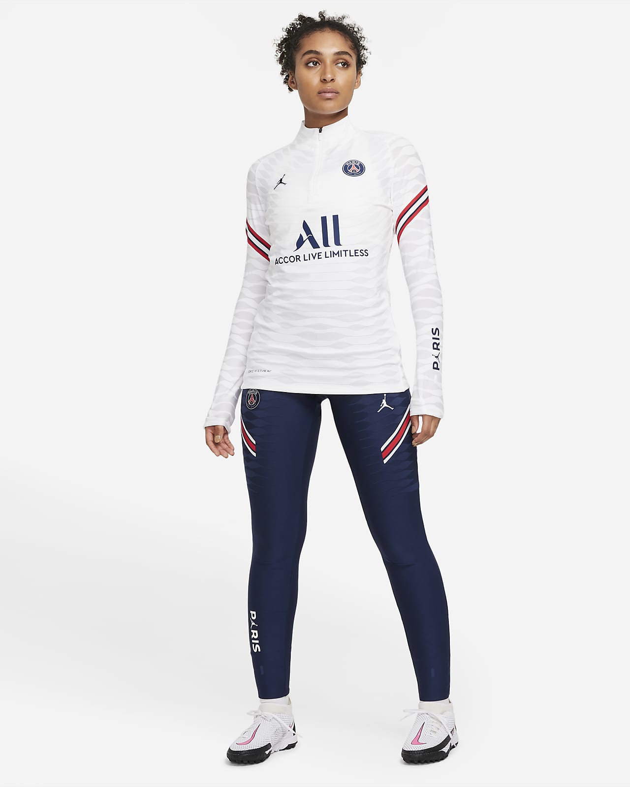 Nike Paris Saint-Germain Strike Thuis voetbalbroek (lang) marine van  trainingsbroeken