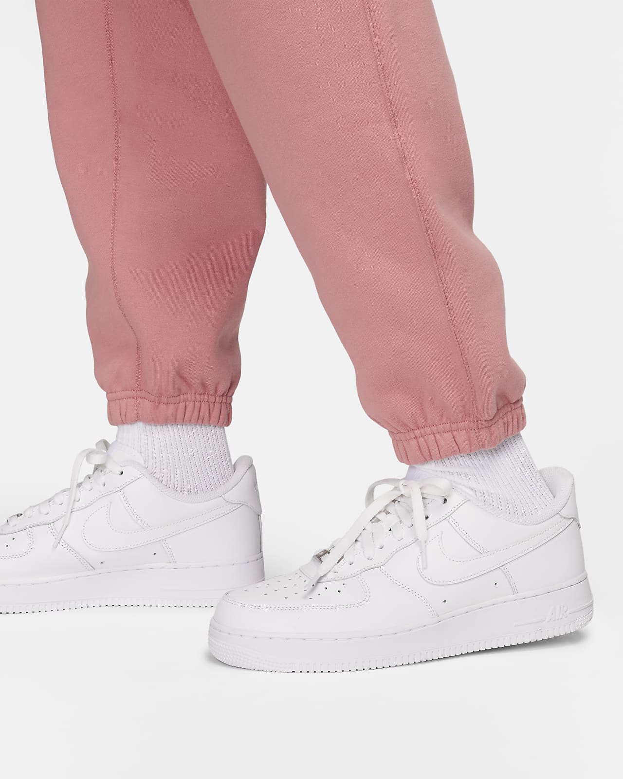 Pantalon survêtement Nike Solo Swoosh Men's Fleece Pants Grey