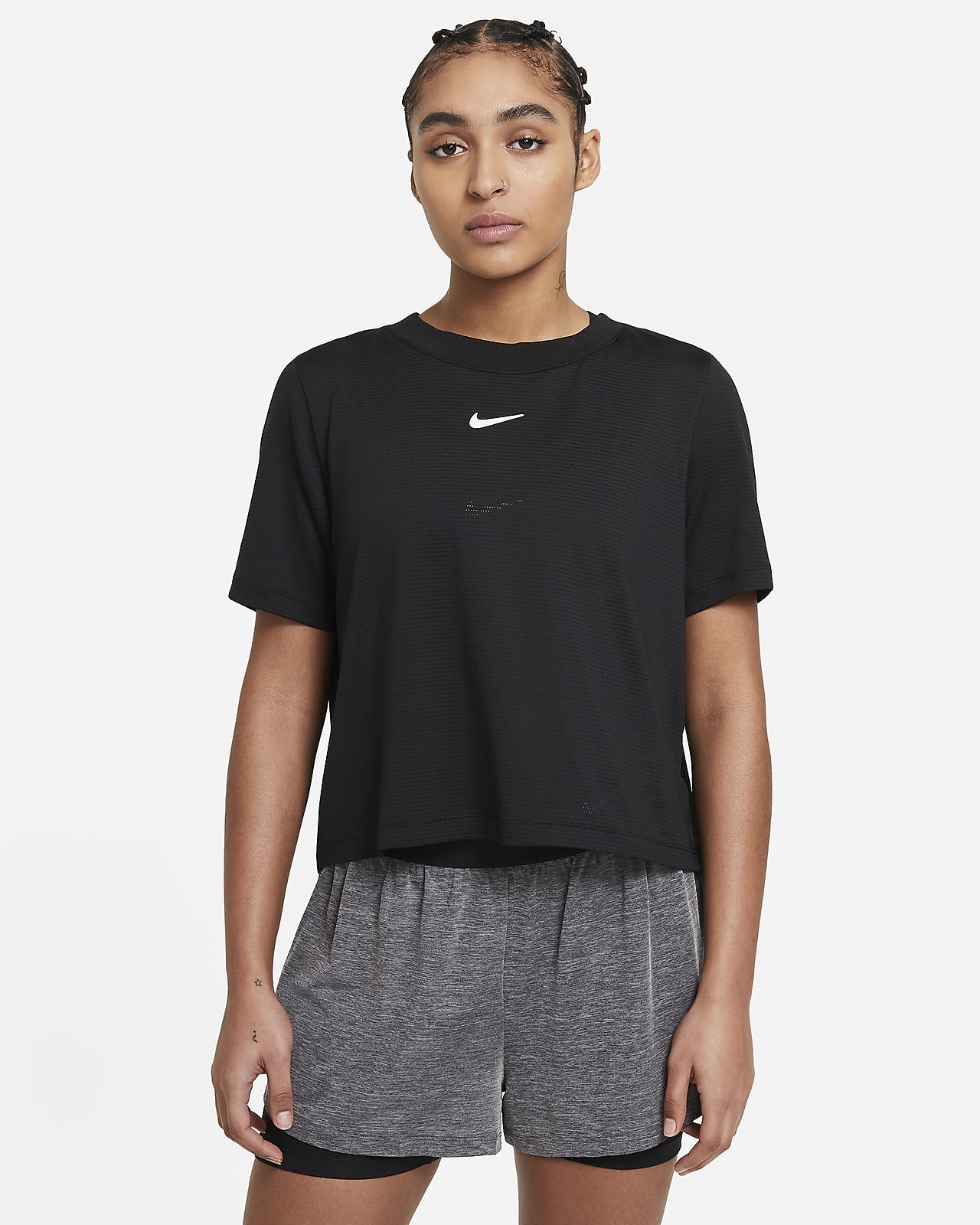 NikeCourt Advantage Women's Short-Sleeve Tennis Top