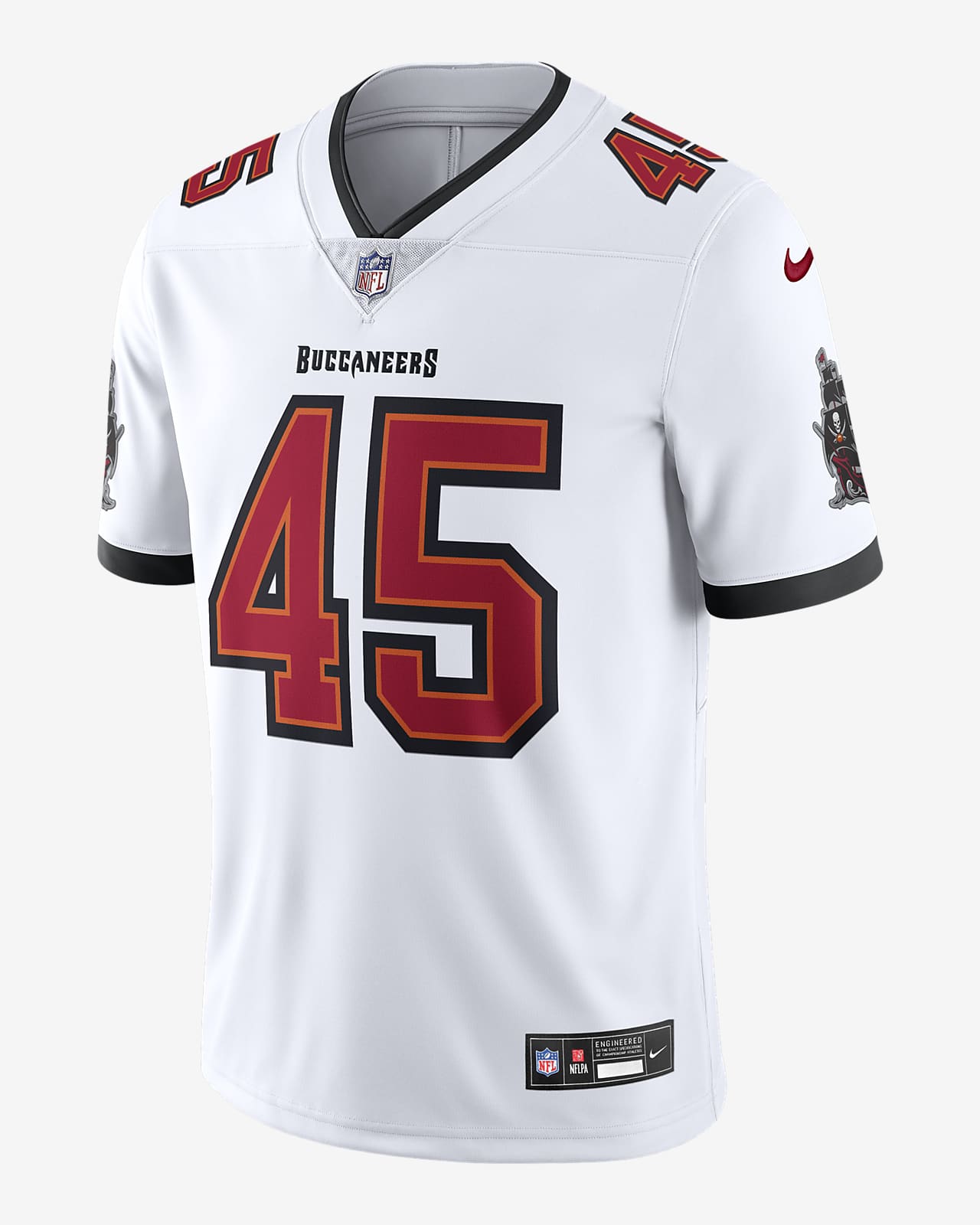 Devin White Tampa Bay Buccaneers Men's Nike Dri-Fit NFL Limited Football Jersey - White XXL