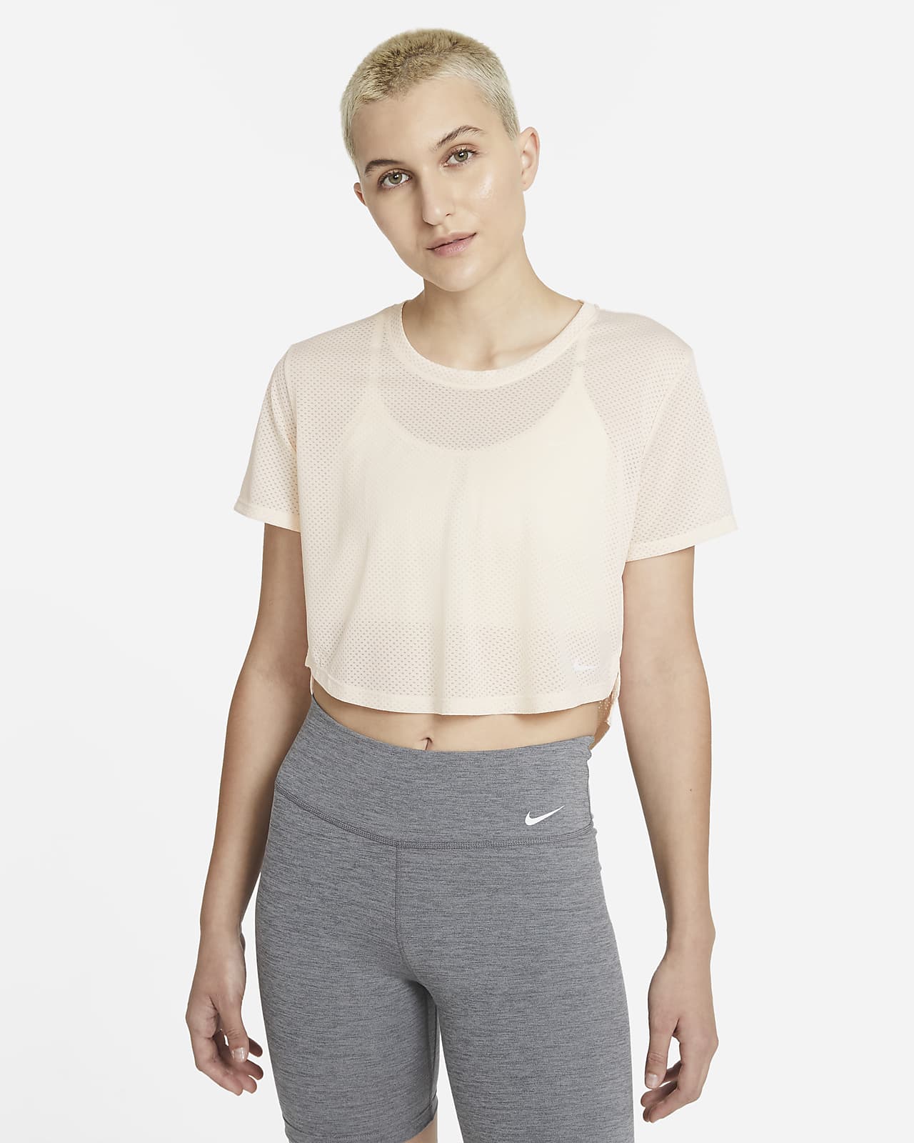 Nike Dri-FIT One Women's Standard-Fit Short-Sleeve Top. Nike GB