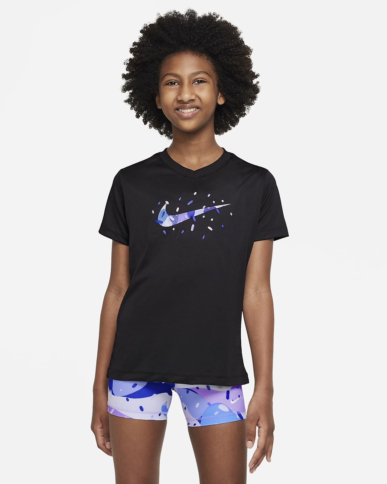microscopisch zeewier vasthoudend Nike Dri-FIT Big Kids' (Girls') Training T-Shirt. Nike.com