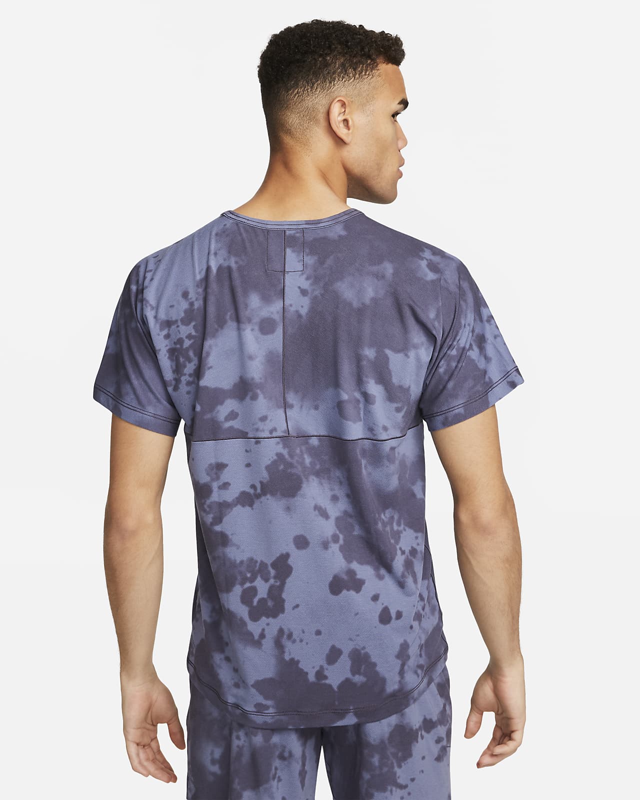 Nike Yoga Specialty Dyed Short Sleeve T-shirt, DC6723-337