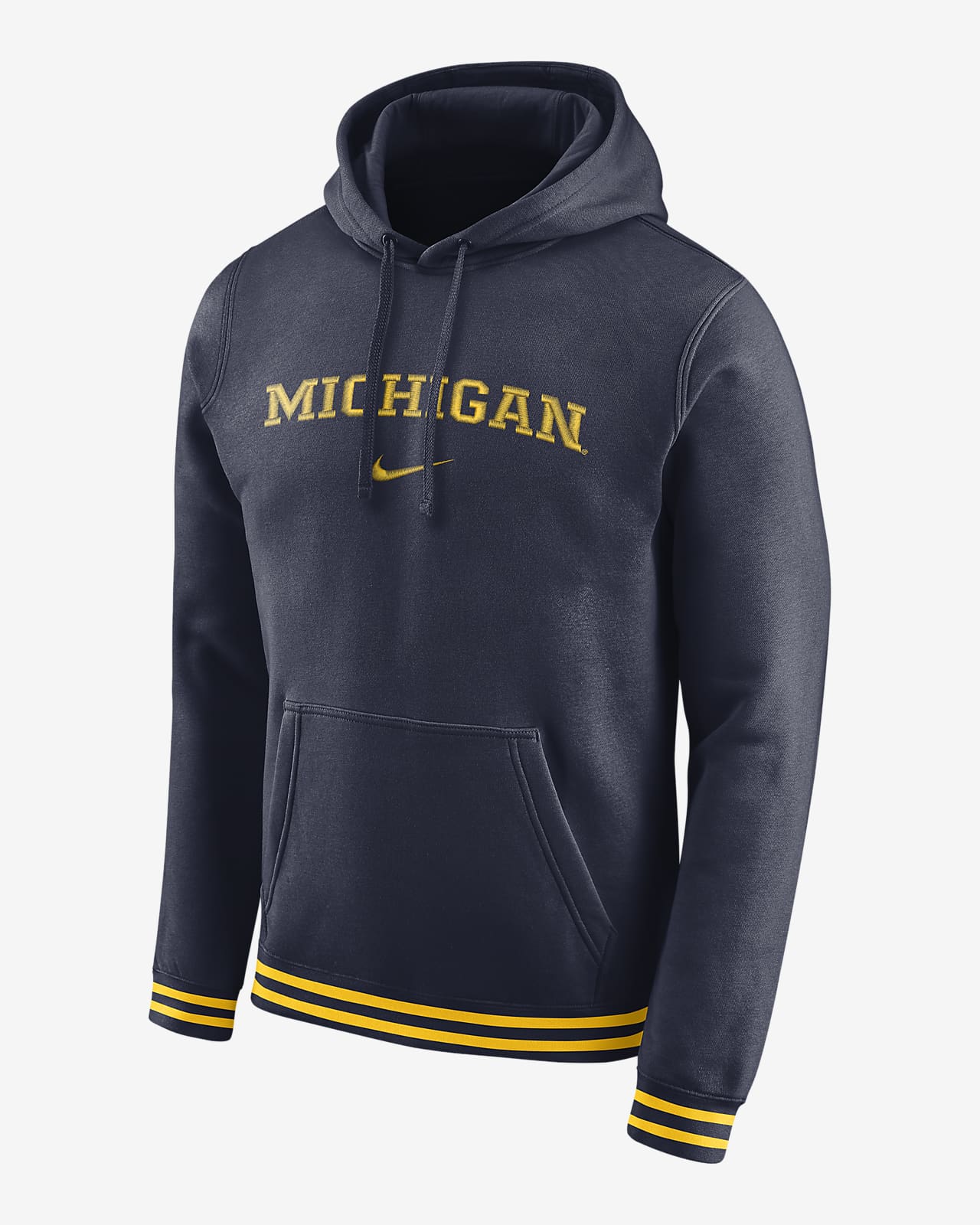 Rebaño comerciante plan Nike College Retro (Michigan) Men's Fleece Hoodie. Nike.com