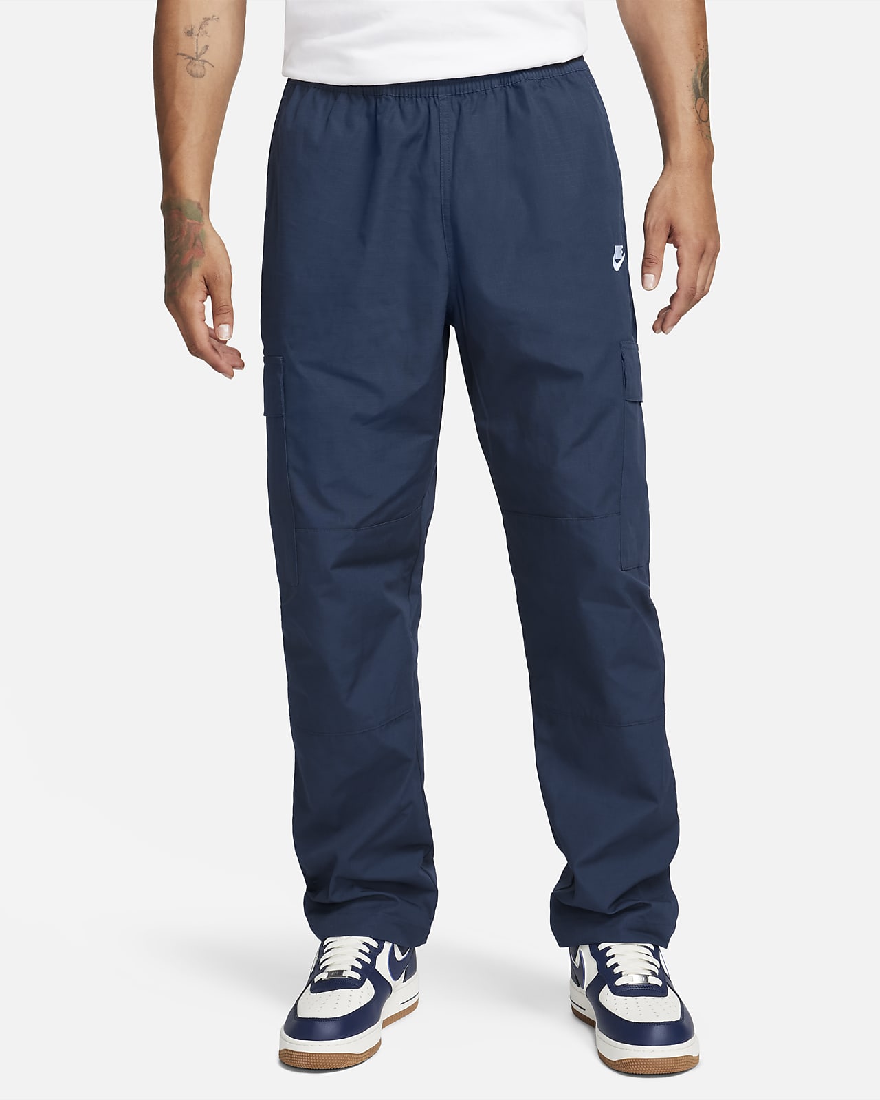 Pantalon cargo tissé taille haute Nike Sportswear Essential pour Femme.  Nike CA