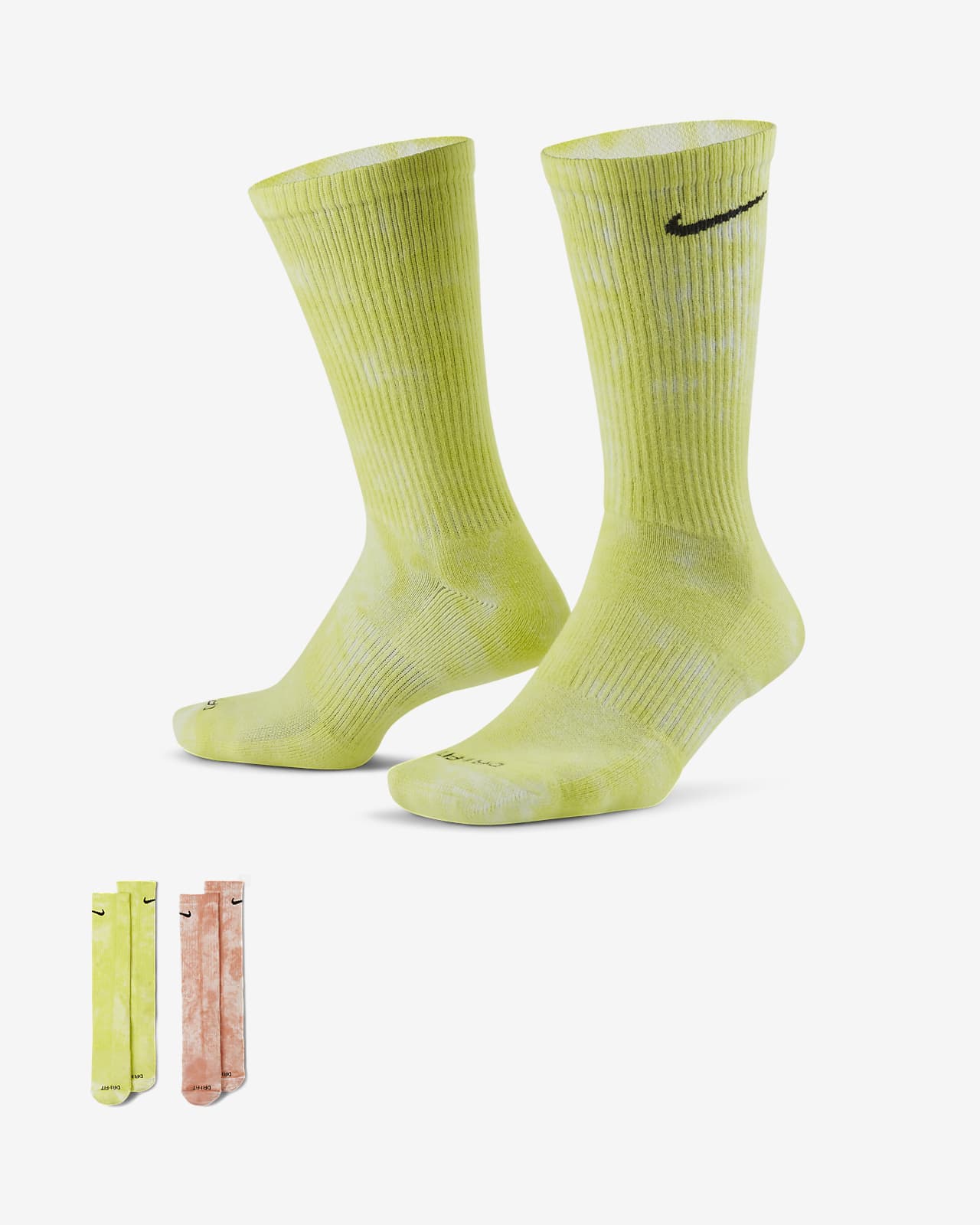 Nike Everyday Plus Cushioned Tie-Dye 