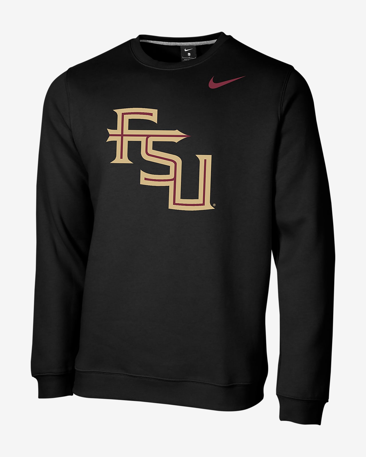 Nike College Club Fleece (Florida State) Men's Crew. Nike.com