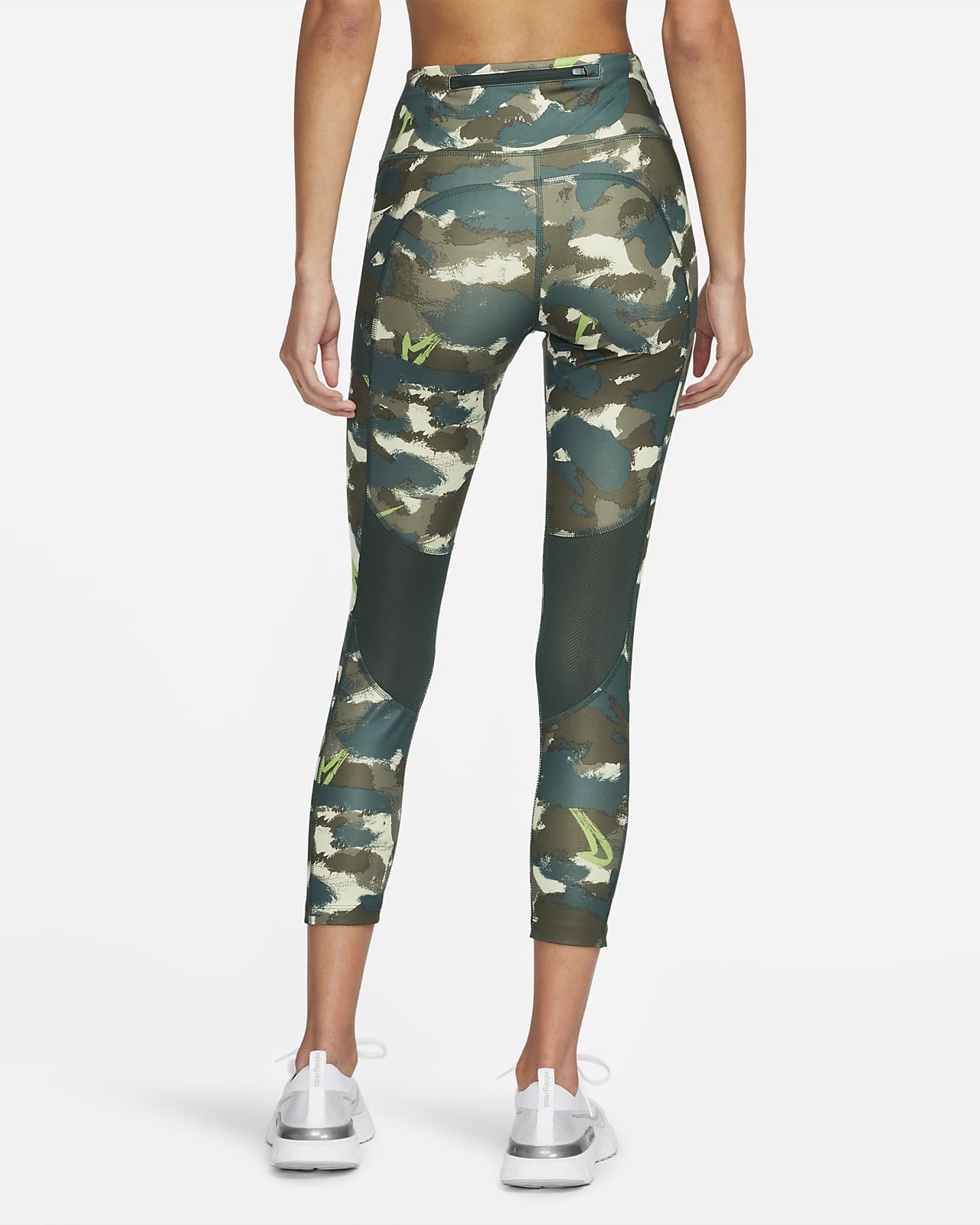 8-Length Printed Running Leggings. Nike LU