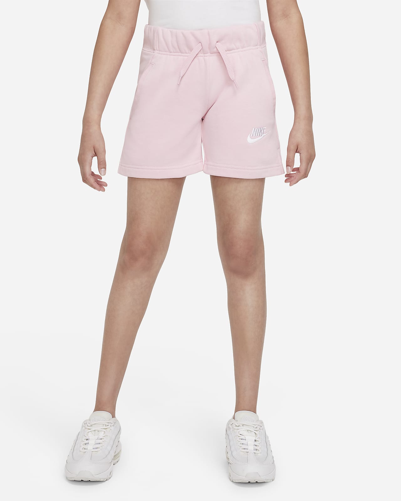 Nike Sportswear Club Older Kids' (Girls') French Terry Shorts