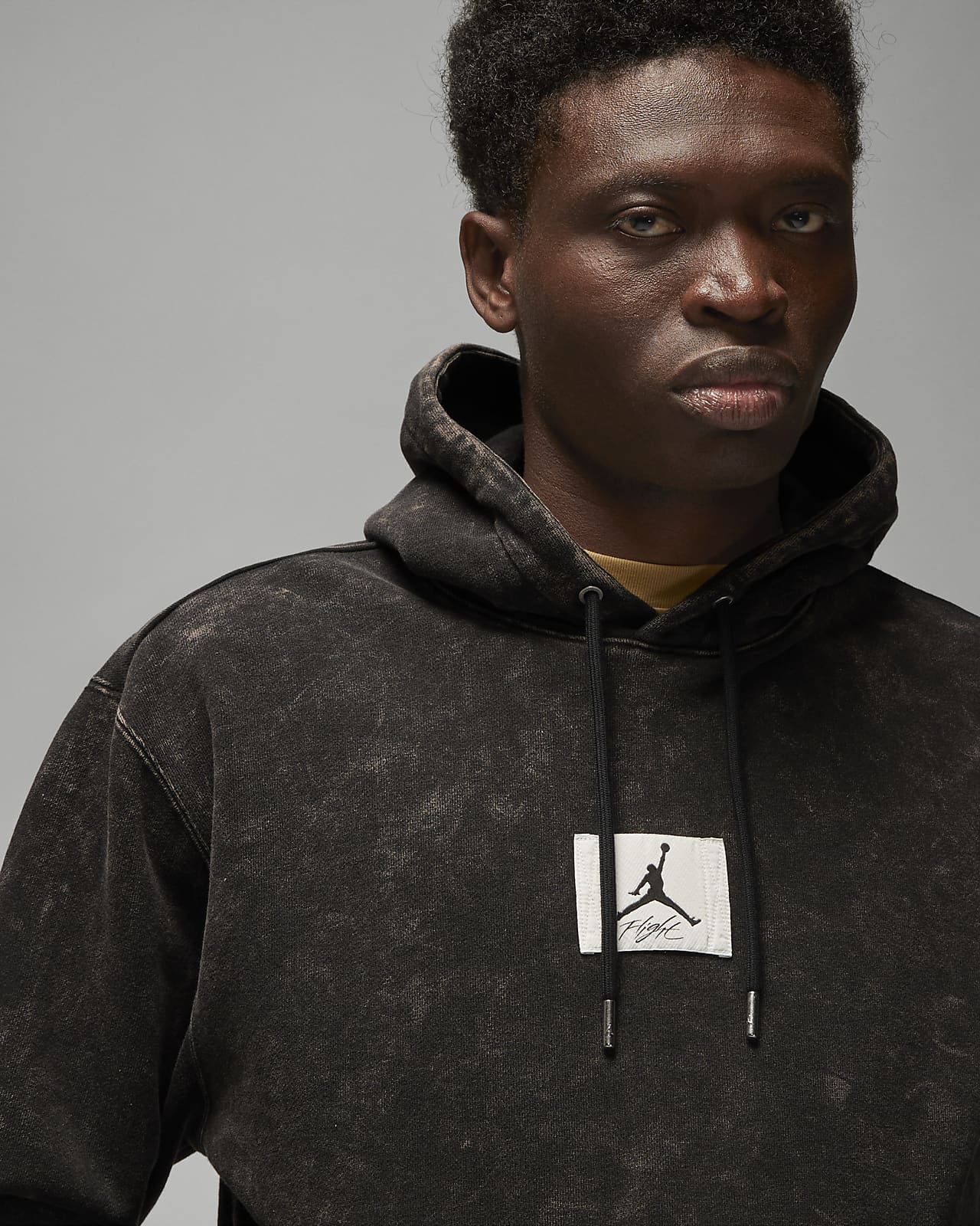 Jordan Essentials Men's Washed Fleece Hoodie. Nike CH