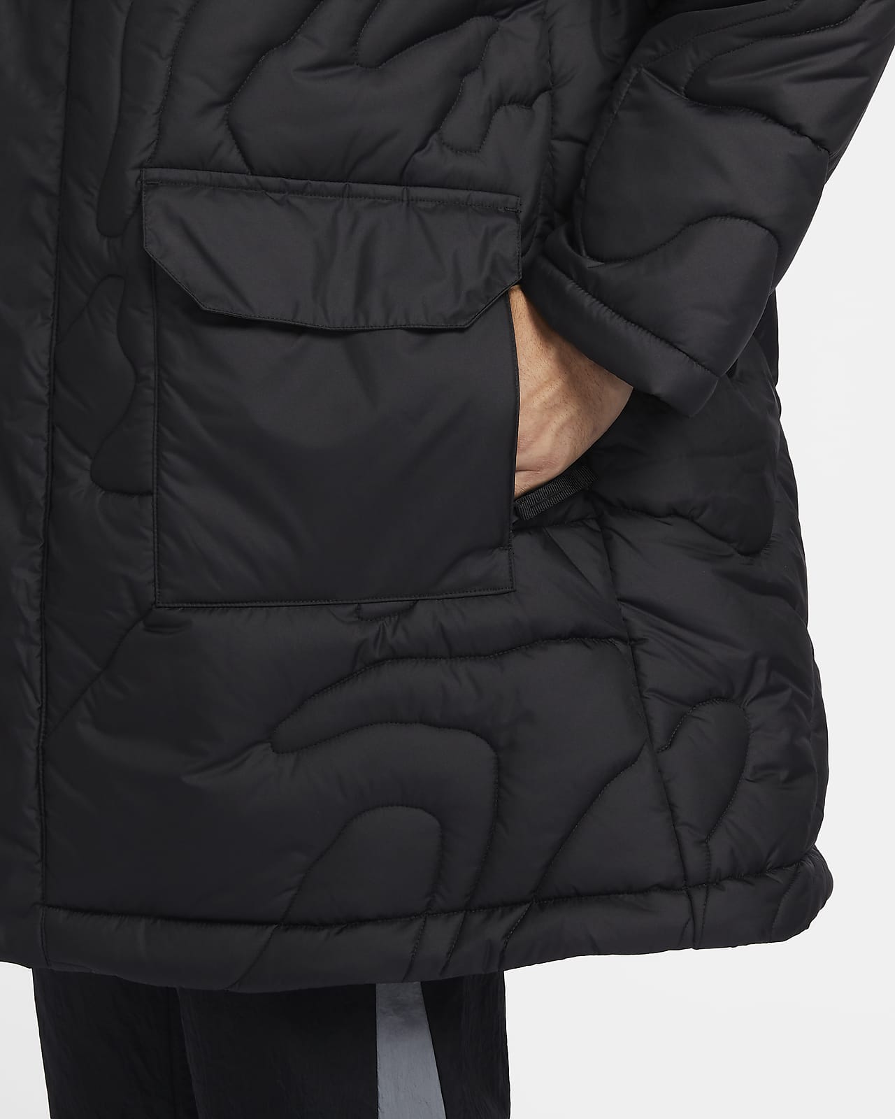 Nike soccer best sale puffer jacket