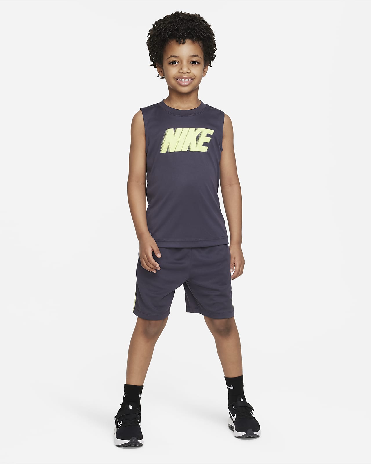 Nike All Day Play Dri-FIT Muscle Tee Little Kids' Dri-FIT Tank