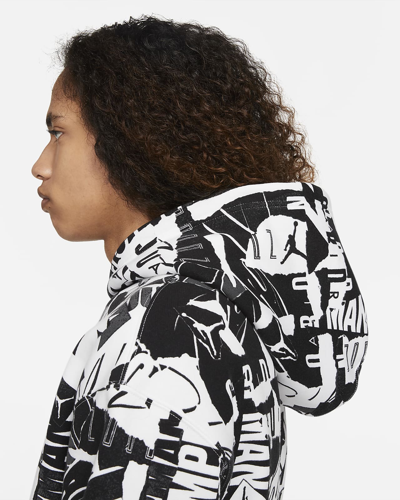 Sudadera con gorro estampada de tejido Fleece para hombre Jordan  Essentials. Nike.com